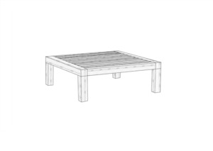 COVER POPULAR FOR TIDAL COFFEE TABLE The Cover Company