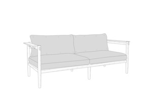 Products: COVER POPULAR FOR TRIVOLI SOFA The Cover Company
