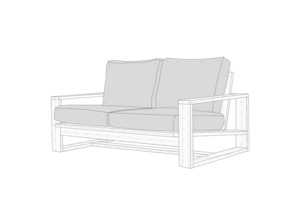 Products: COVER POPULAR FOR DOUBLE ISLAND 2 SEATER The Cover Company
