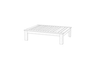 Products: COVER SUITABLE FOR BLISS COFFEE TABLE The Cover Company