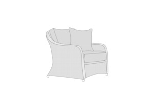 Products: COVER SUITABLE FOR TOULOUSE LOUNGE CHAIR The Cover Company