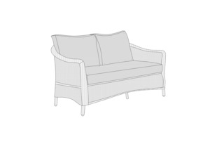 Products: COVER SUITABLE FOR CLAIRE 2 SEATER The Cover Company