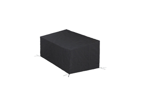 EXTRA LARGE 2 SEATER LOUNGE COVER - BLACK The Cover Company