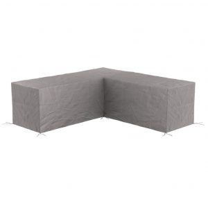 CORNER OUTDOOR LOUNGE COVER - 240cm x 240cm Grey The Cover Company