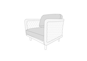 COVER SUITABLE FOR CLUB LOUNGE CHAIR The Cover Company