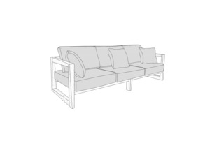 COVER SUITABLE FOR SKAAL 3 SEATER The Cover Company