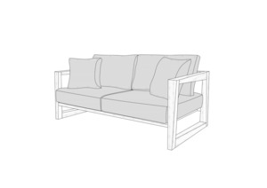 COVER SUITABLE FOR SKAAL 2.5 SEATER The Cover Company