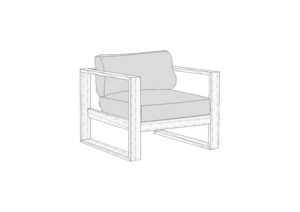 Products: COVER SUITABLE FOR MILFORD DEVON TEAK OUTDOOR LOUNGE CHAIR The Cover Company