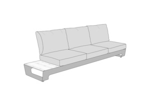 COVER POPULAR FOR NOUVEAU MARCO 3 SEATER The Cover Company