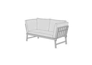 Products: COVER POPULAR FOR NOUVEAU LORCA FOLDING SUN LOUNGER The Cover Company