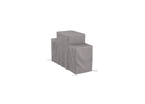 4 BURNER HOOD BBQ COVER – HEAVY DUTY BARBEQUE COVER – LIGHT GREY The Cover Company