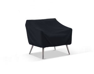 Black Lounge Chair Top Cover - 3 Sizes The Cover Company