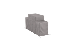 5 BURNER HOOD BBQ COVER – HEAVY DUTY BARBEQUE COVER – LIGHT GREY The Cover Company