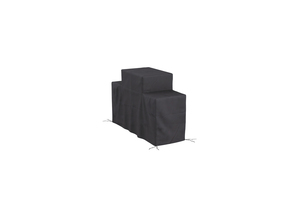 4 BURNER HOOD BBQ COVER – HEAVY DUTY BARBEQUE COVER – BLACK The Cover Company