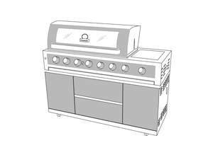 COVER POPULAR FOR GASMATE GALAXY 6 BURNER BBQ The Cover Company