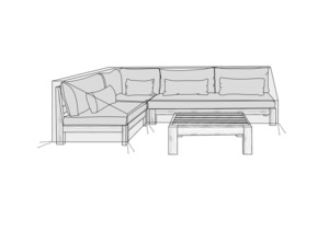 COVER POPULAR FOR CANNES CORNER SOFA The Cover Company