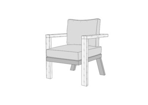 COVER SUITABLE FOR HAVANA LOUNGE CHAIR The Cover Company