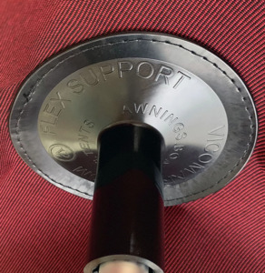 Boat Cover Support with Pole