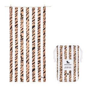 Dock Bay Beach: Dock & Bay Retreat Towel Fierce Tiger