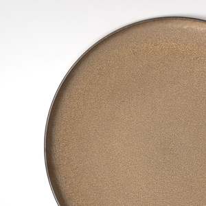 Naibu Pottery: Naibu - Burnished Gold Platter