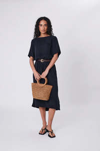 Marlow: Marlow - Reverb Dress - Black