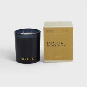 Hivern - Tobacco & Smoked Oak Candle