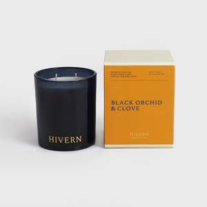 Hivern: Hivern - Black Orchid & Clove Candle