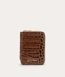 Deadly Ponies - Mini Wallet - Toffee Croc