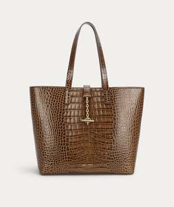 Deadly Ponies - Mr Porter Tote - Toffee Croc