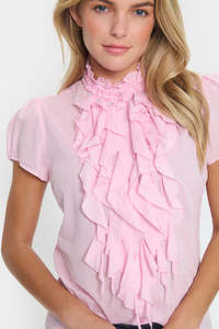 Saint Tropez - Tilli SZ SS Shirt - Pink Nectar