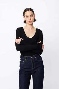 Mossman - Lincoln Top - Black