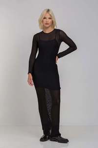 Womens: Blak - Fear No More Dress - Black