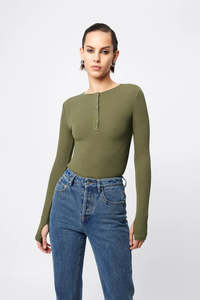 Mossman - Zurich Top - Khaki