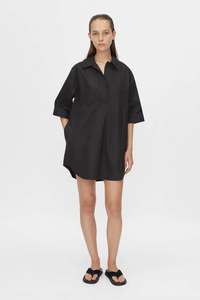 Dresses: Camilla and Marc - Cumulus Shirt Dress - Black