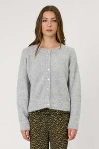 Sweaters Knitwear: Remain - Ryder Cardigan - Grey Marle