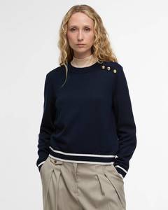 Sweaters Knitwear: Barbour - Avery Kintted Jumper - Navy