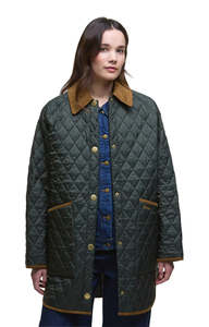 Coats Jackets: Barbour - Oversized Liddesdale Quilted Jacket