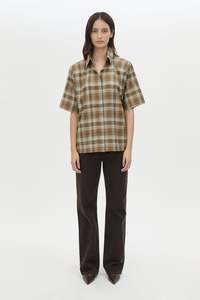 Tops: Camilla & Marc - Arian Short Seelve Check Shirt