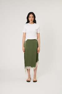 Bottoms: Remain - Rue Skirt - Seaweed