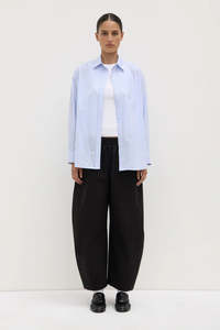 Assembly Label - Lola Barrel Pant - Black