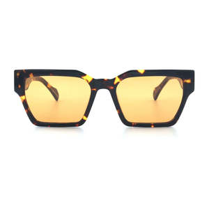 Eyewear: Age Eyewear - Carnage - Brown Tort - Orange Lens
