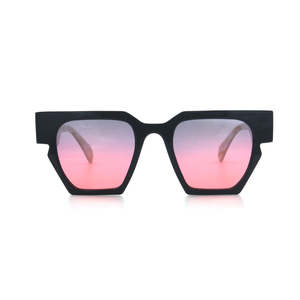 Eyewear: Age Eyewear - Homage Black - Black-Red Lens