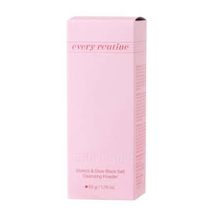 Every Routine - Strech and Glow Black Salt Cleansing Powder 50g