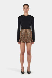 Outlet: Hansen & Gretel - Dixie Leather Skirt