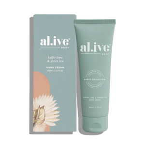 Al Ive: al.live - Hand Cream - Kaffir Lime & Green Tea