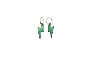 Rachel Stichbury: Rachel Stichbury - Reversible Lightening Bolts | Mint Green