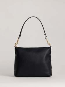 Yu Mei: Yu Mei - Braidy Bag - Black Deer Nappa