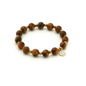 SILK & STEEL - Aurora Bracelet Tigers eye