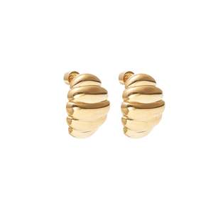 Silk & Steel - Mystigue Earrings - Gold