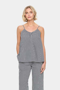 Saint Tropez - Zalinda SZ Stripe Strap Top